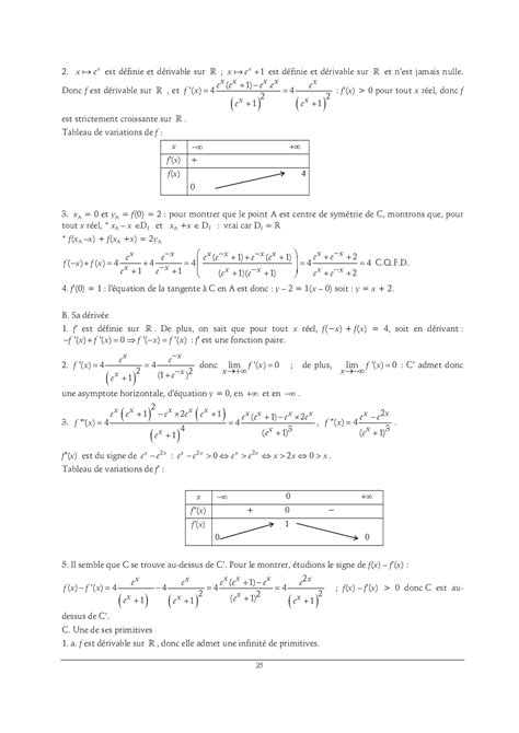 Fonctions Exponentielles Exercices Corrig S Alloschool