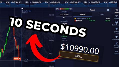 Easiest Trading Strategy For Binary Options 10 Sec Pocket Option