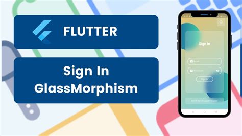 Sign In Glassmorphism Flutter Ui Youtube