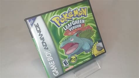 Pokemon Leaf Green Gameboy Advance Custom Case YouTube