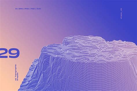 42 Topographic Shapes Masterbundles