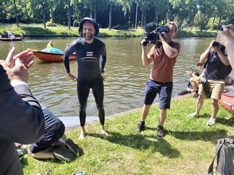 Ap Reinders On Twitter Jasper Rijpma Heeft Zijn Paddlemarathon Op De