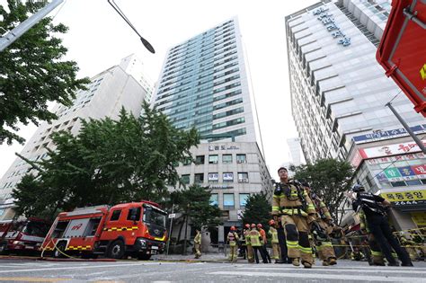 목동 주상복합 화재 현장감식스프링클러 미작동