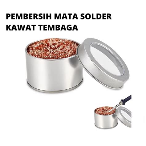 Jual Pembersih Mata Solder Kawat Tembaga Shopee Indonesia