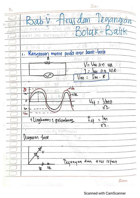 Solution Arus Dan Tegangan Bolak Balik Ringkasan Materi Beserta Contoh