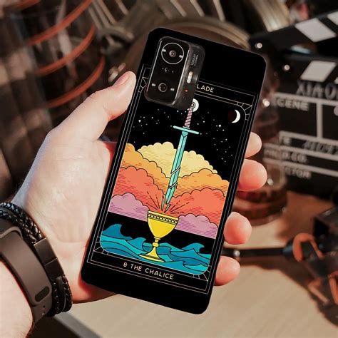 A tok kompatibilis a Xiaomi Mi 11T modell Tarot kártyával, szilikonnal