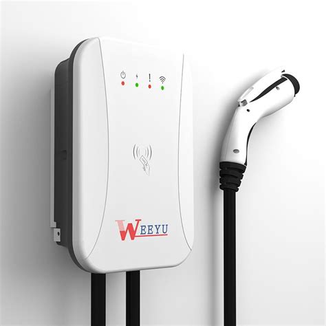 Wallbox Socket Type 2 32A 7 4kw Single Phase EV Charging Point EV