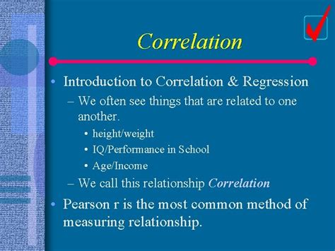 Introduction To Behavioral Statistics Correlation Regression