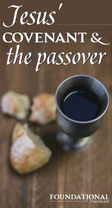 Jesus And The Passover Foundational