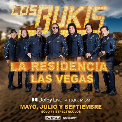 ¡los Bukis Hacen Historia Anuncian Su Residencia En Las Vegas