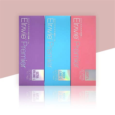 Korea Dermal Filler Elravie Premier Light Deep Line Ultra Volume Ml