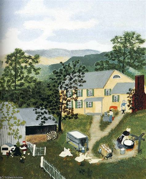 Reproductions De Qualité Musée sans titre 7912 de Grandma Moses Anna