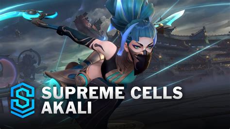 Supreme Cells Akali Wild Rift Skin Spotlight Youtube