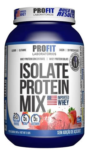 Suplemento Em P Profit Laborat Rios Isolate Protein Mix