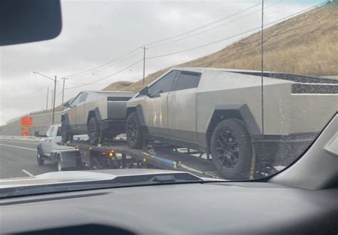 Sawyer Merritt On Twitter Two Cybertrucks Spotted On The Freeway