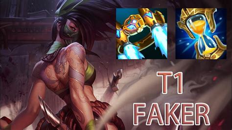 T1 Faker Akali Mid VS Taliyah KR GrandMaster Patch 13 21 YouTube