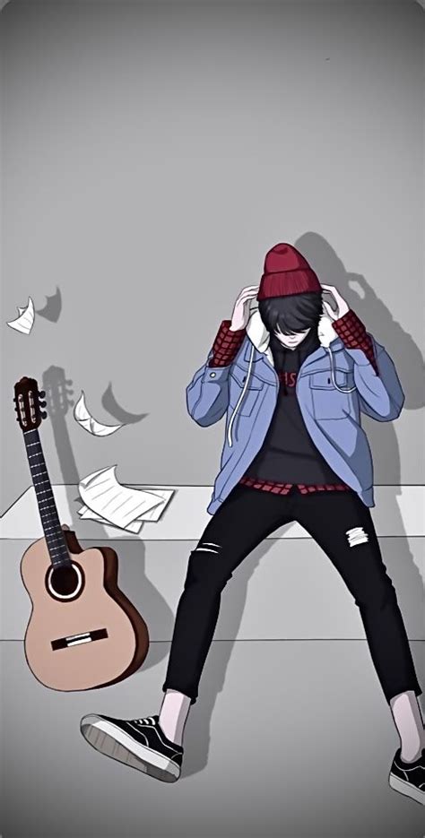 217 Anime Boy With Guitar Wallpaper Hd Picture - MyWeb