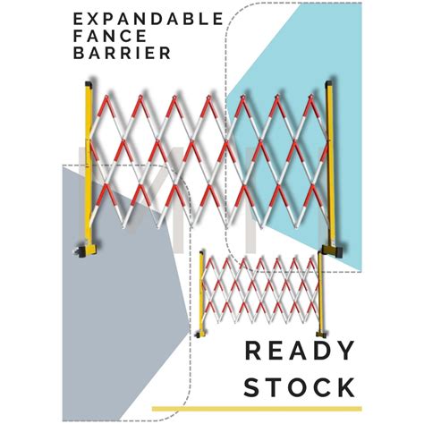 Jual Portable Barrie Gate Expandable / Security Road Pembatas Jalan | Shopee Indonesia