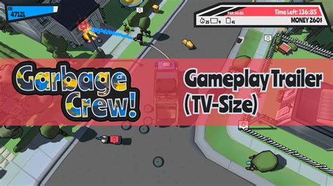 Garbage Crew Gameplay Trailer Tv Size Youtube