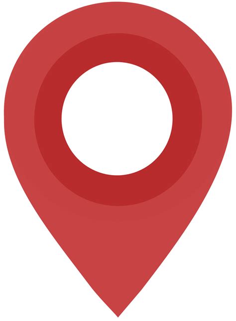 Map Pin Navigation Icon Travel Tag Point Of Interest Destination Sign Png