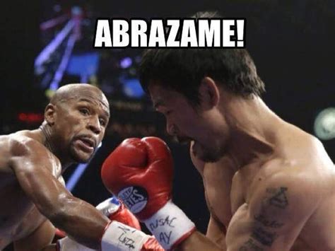 La Pelea Del Siglo Entre Mayweather Y Pacquiao En 20 Memes Huffpost