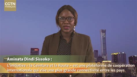 Aminata Dindi Sissoko L Initiative La Ceinture Et La Route Est