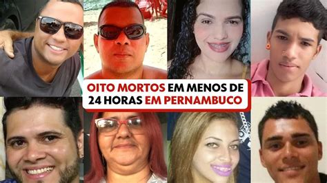 Vídeo Pernambuco tem 8 mortos após assassinato de PMs Pernambuco G1