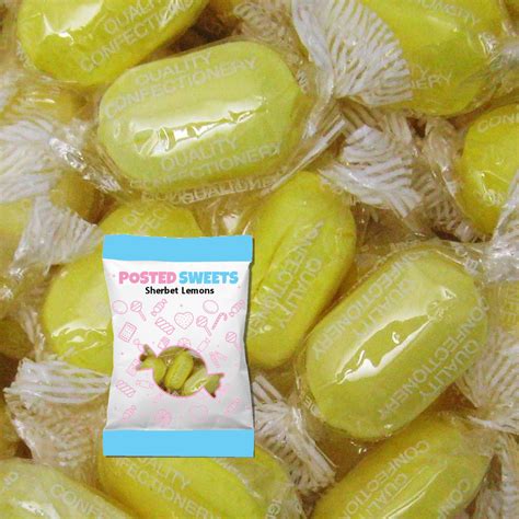 Sherbet Lemons 100g Posted Sweets Retro Sweets Hard Boiled