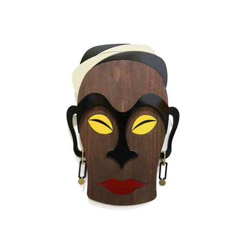 African Hanging Wall Mask Artisraw