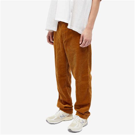 Oliver Spencer Cord Drawstring Trousers Tan End