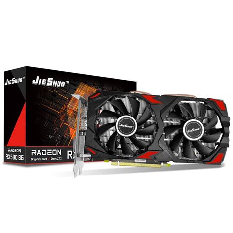 Tarjeta De Video Radeon Rx580 8gb Gddr5 Jieshuo Generico