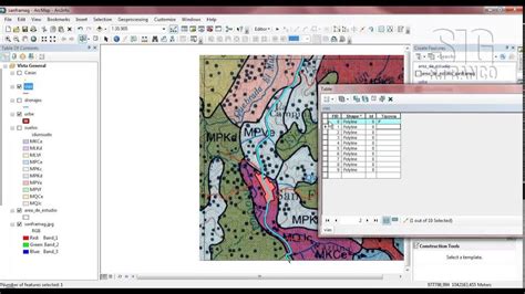 Tutorial Arcgis Cap8 03 Tablas Datos Para Diferenciar Figuras Youtube