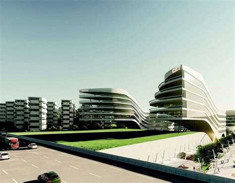 Swan Island und Swan City, China - Kehrbaum Architekten