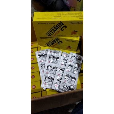 Jual Vitamin C Mg Isi Strips Tablet Ifi Per Box Per Strip