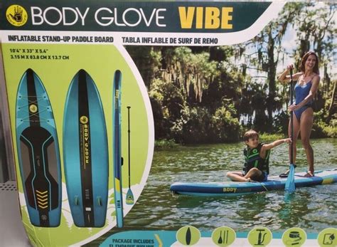 New Body Glove Vibe Ft Paddleboard Inflatable Kit Teal Ebay