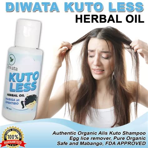 Beauty Rise Diwata Kuto Less Hair Treatment Kuto And Lisa Remover Oil