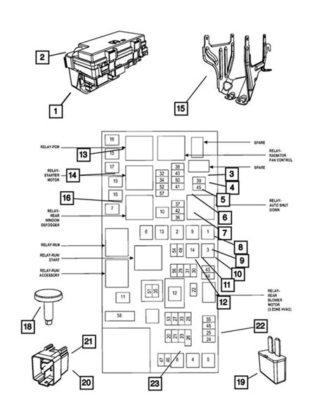 2013 Jeep Wrangler Unlimited Fuse Box Diagram