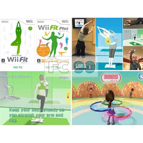 แผ่นเกมวี ออกำลังกาย Wii Fit And Wii Fit Plus [wii] แผ่นแท้ โซนญี่ปุ่น มือสอง มีกล่อง สำหรับนัก