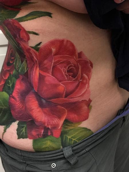 Bold Roses By Liz Cook Tattoonow