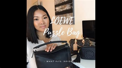 LOEWE PUZZLE BAG REVIEW COMPARISON WHAT FITS INSIDE YouTube