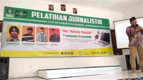 Apresiasi Ketua Pcnu Badung Pelatihan Jurnalistik Penting Dan Perlu