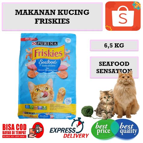 Jual Makanan Kucing Friskies Adult Seafood Sensations Makanan Kucing