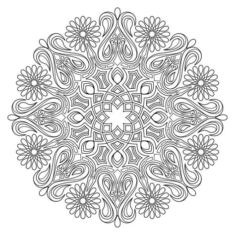 Ornate Mandalas Mandala Madness Coloring Book No 11 Printable Etsy Mandala Coloring Pages