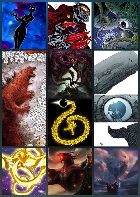 Can all of these characters be considered a kaiju? : r/kaiju