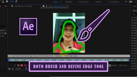 How To Use Rotobrush And Refine Tool In After Effects YouTube