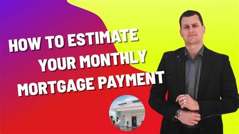 How To Estimate Your Monthly Mortgage Payment 💸💰💵🏡 Youtube