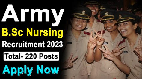 Indian Army B Sc Nursing Application Form Dates Eligibility