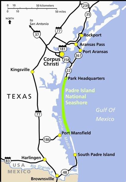 Map Of south Texas Coast | secretmuseum