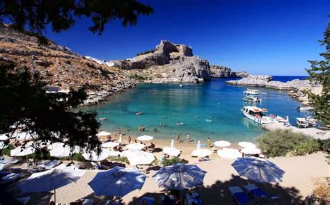 From Rhodes Lindos Round Trip Bus Transfer With Free Time Getyourguide