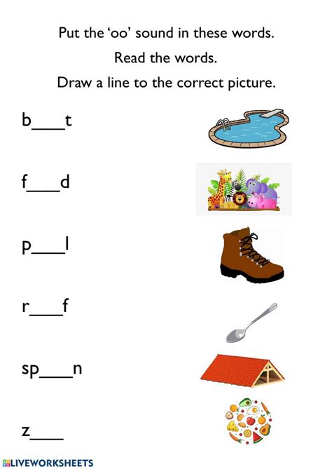 Phonics Online Worksheet For Grade You Can Do The Exercises Online